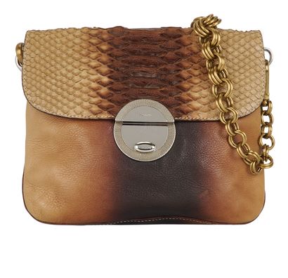 Small Shoulder Flap Bag, front view